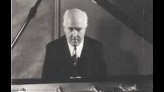 Walter Gieseking plays Bach Two Part Inventions