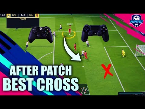 FIFA 19 THE ONLY WORKING CROSSING TECHNIQUE AFTER THE PATCH - THE MOST UNSTOPPABLE CROSS in FUT