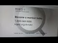 KQEH Station ID April 10 2017 Become A Member Today Better Version