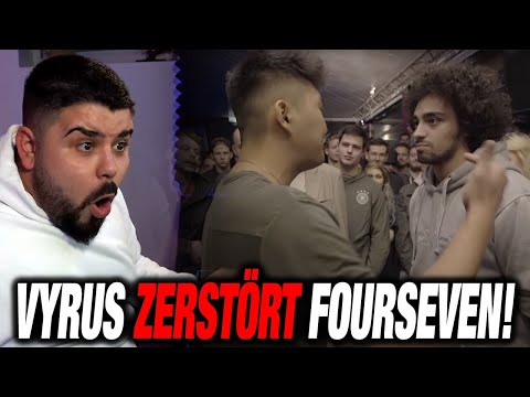 DIESE KONTER SIND KRASS!! 😳🔥 VYRUS vs. FOURSEVEN (DLTLLY) Reaction