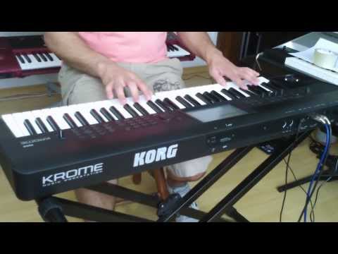 KORG KROME 61 , DEMO NA CLASSIC KEYBOARDS