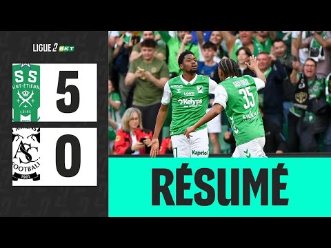 AS Association Sportive de Saint-Étienne Loire 5-0 SC Sporting Club Football Amiens