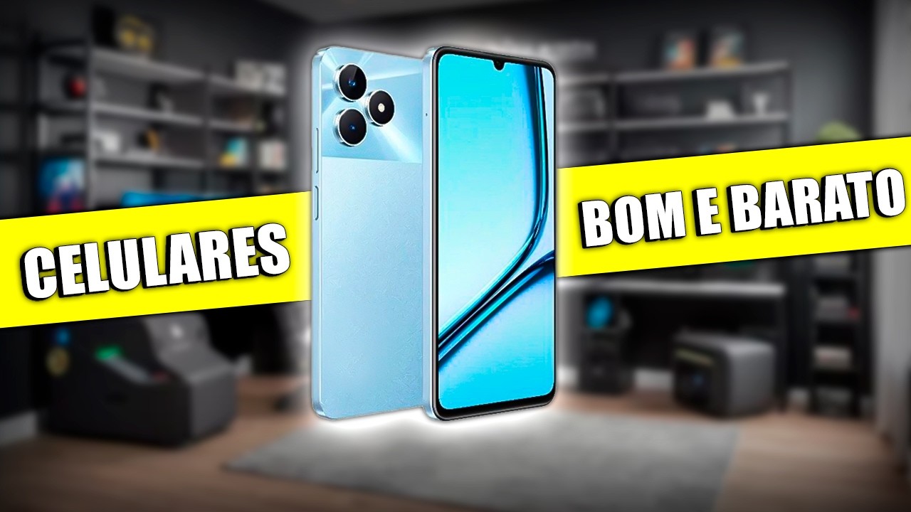 ✅TOP 7 MELHORES Celulares Custo Beneficio 2025 ATÉ R$1000 - Celular BOM E BARATO