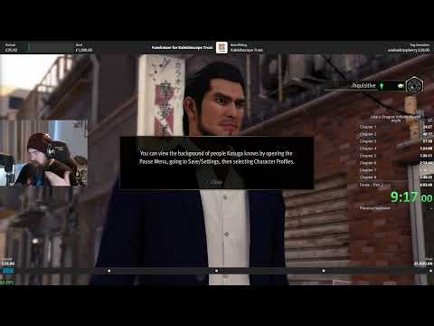 Any% Like a Dragon: Infinite Wealth Speedrun PB - 5:36:45