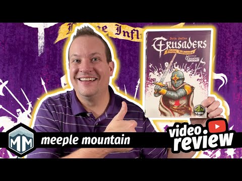 More Crusading in Crusaders: Divine Influence - Review & How to Play - Boardgame Brody