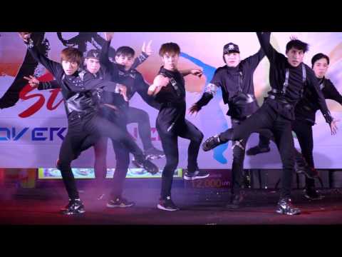161210 BoyzX cover MONSTA X - Trespass + All in + Stuck + Fighter @ J&K Cover Dance 2016