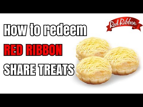 HOW TO CLAIM SHARETREATS AT RED RIBBON Video