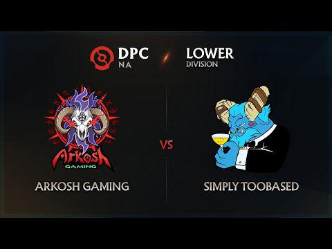 Arkosh vs TOOBASED Game 1 - DPC NA League: Lower Division w/ rkryptic & neph
