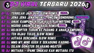 Download lagu DJ TIKTOK TERBARU 2026-🎵DJ TERBELAH JADI DUA SLOW 🎵DJ JENA JENA HELIKI - OMCOM GONDRONG FULL ALBUM mp3