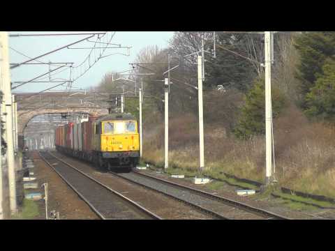 86604/90045 4m01 Coatbridge - Crewe, Sat. 8th March 2014