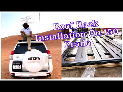 RoofRack Installation on 150 Prado