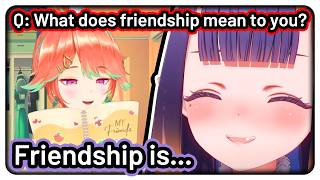 What Does Friendship Mean to Ina?【Hololive EN】