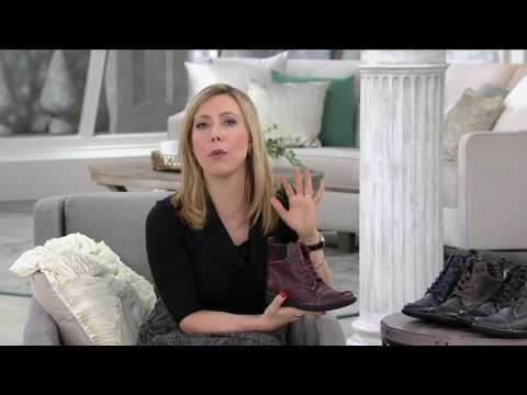 Clarks Leather Ankle Boots with Flannel Detail - Whistle Bea on QVC