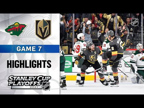 First Round, Gm 7: Wild @ Golden Knights 5/28/21 | NHL Highlights