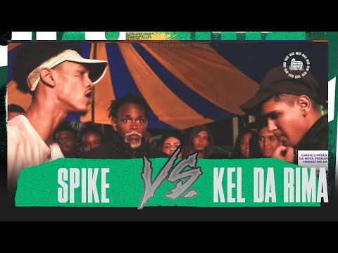 (PEGOU MUITO FOGO 🔥🔥) SPIKE X KEL DA RIMA (SP) - BATALHA DO COLISEU - EDIÇÃO 122
