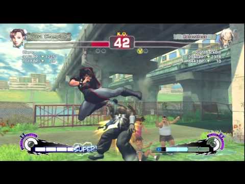 SSF4 AE - RightBackBill [Gen] Vs Dierto [Chun-Li]