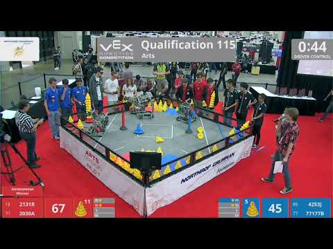 2018 VRC Arts Q115 - 2131R 2030A vs 4253J 77177B - 113 to 64