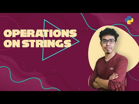 27 Operations On Strings Python Malayalam Tutorials
