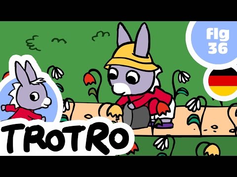 TROTRO DEUTSCH - EP36 - Trotro gieÃŸt die Blumen