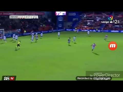 GOLAZO DEL PORTERO DEL LUGO VS SPORTING