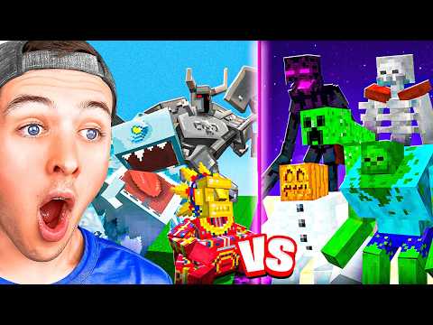 MOWZIES MOBS vs MUTANT MOBS (who is stronger?)