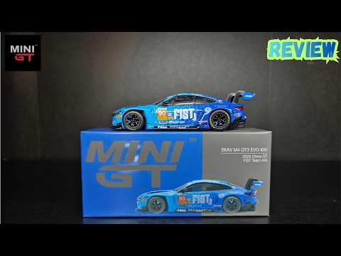 Feature Image thumbnail for the video blog Mini GT - BMW M4 GT3 EVO - 2025 China GT Fist AAI - REVIEW by  booster_diecast