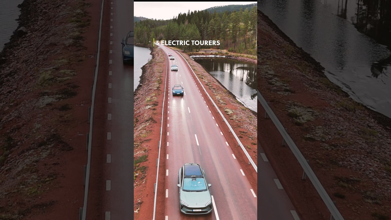 Pushing the limits of the best EV Tourers. How far can they go? #bmwi5 #vwid7 #zeekr #porsche  #nio