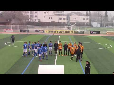 U16R1   CLUSES SCIONZIEER FC - OLYMPIQUE VALENCE   2 - 2