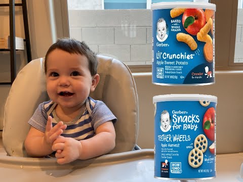 Geber Lil Crunchies Teether Wheels