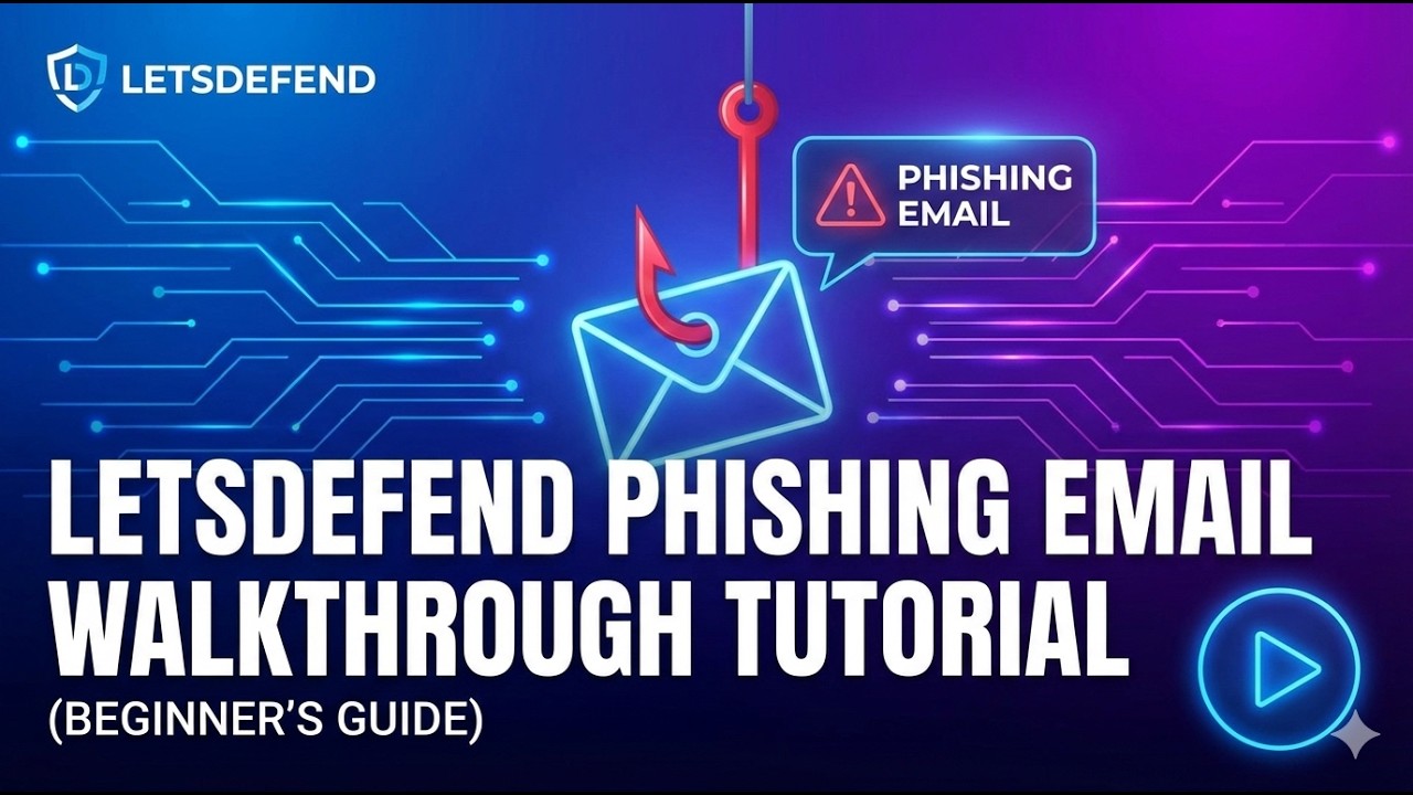 LetsDefend Phishing Email WalkThrough Tutorial
