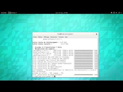 comment installer gnome