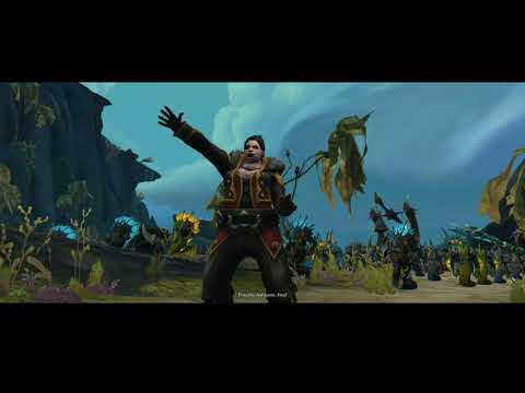 8.2 patch Welcome to Nazjatar playthrough with cinematics (WoW) Part 1