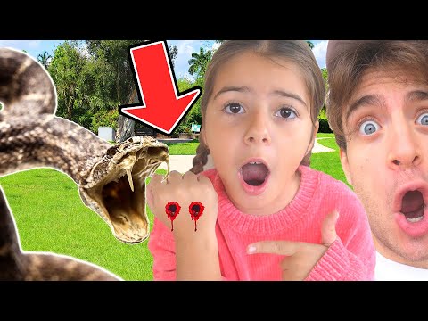 CLAUDIA WAS BITTEN BY A SNAKE!!