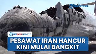 Iran Tunjukkan Kerusakan Parah Landasan Pacu akibat AS-Israel, Pesawat Hancur dan Puing Berserakan