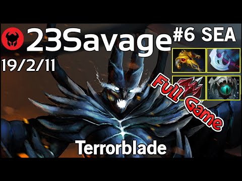 23Savage plays Terrorblade!!! Dota 2 Full Game 7.21