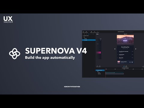 How to Use Supernova Studio v4 to Build The App Automatically - UX Hacker