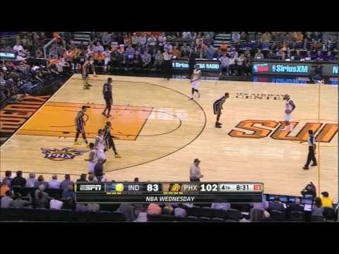 Markieff Morris's three pointers vs. Pacers