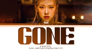 ROSÉ Gone Lyrics (로제 Gone 가사) (Color Code