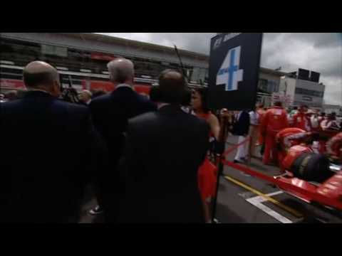 Kimi Räikkönen Pre Race BBC