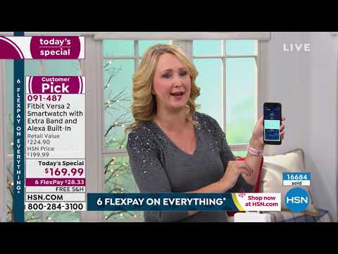 Fitbit Versa 2 Smartwatch   Activity Tracker w/Band   Al...