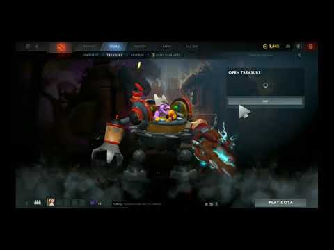 Ultra rare ember spirit TI9 immortal treasure 2