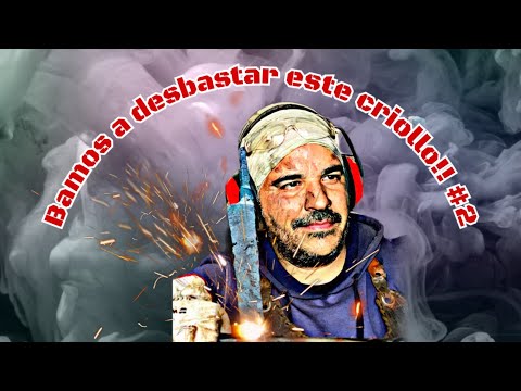 #2 we rough out the CRIOLLO button #forged