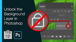 Unlock the Background Layer in Photoshop