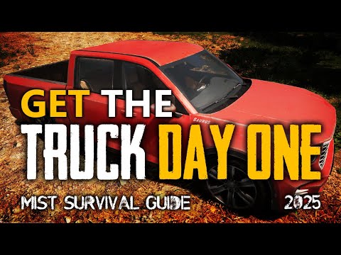 Get The TRUCK DAY ONE In MIST SURVIVAL (2025)