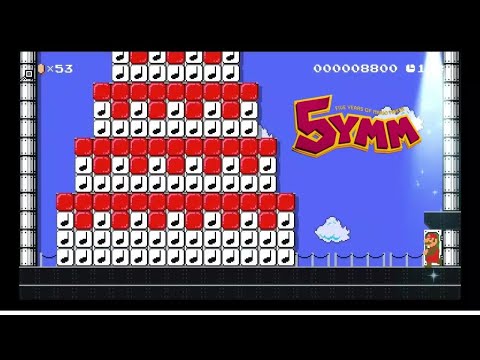 Super Mario Maker 2 Springbone Scaffolding