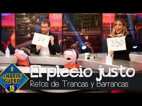 María Pombo y Pablo Motos en 'El plecio justo': "Estamos compitiendo, yo no perdono" - El Hormiguero