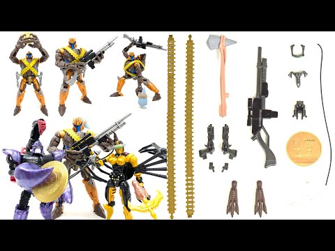DNA Design DK-29 WFC Kingdom Accessory Weapons Pack Transformers Review
