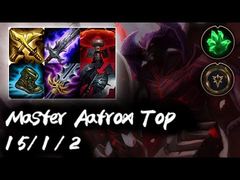 Master Aatrox Top vs Gangplank | Korea High Elo Replays
