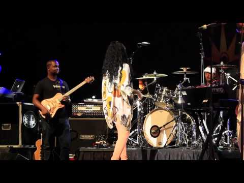 Monica pays tribute to Whitney Houston at Shannon Brown's Music Festival pt 3