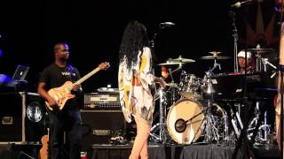 Monica pays tribute to Whitney Houston at Shannon Brown's Music Festival pt 3